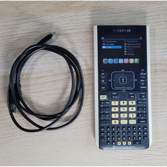 Texas Instruments TI-NSPIRE CX CAS Color Graphing Calculator No Cover TI Inspire - Picture 1 of 9